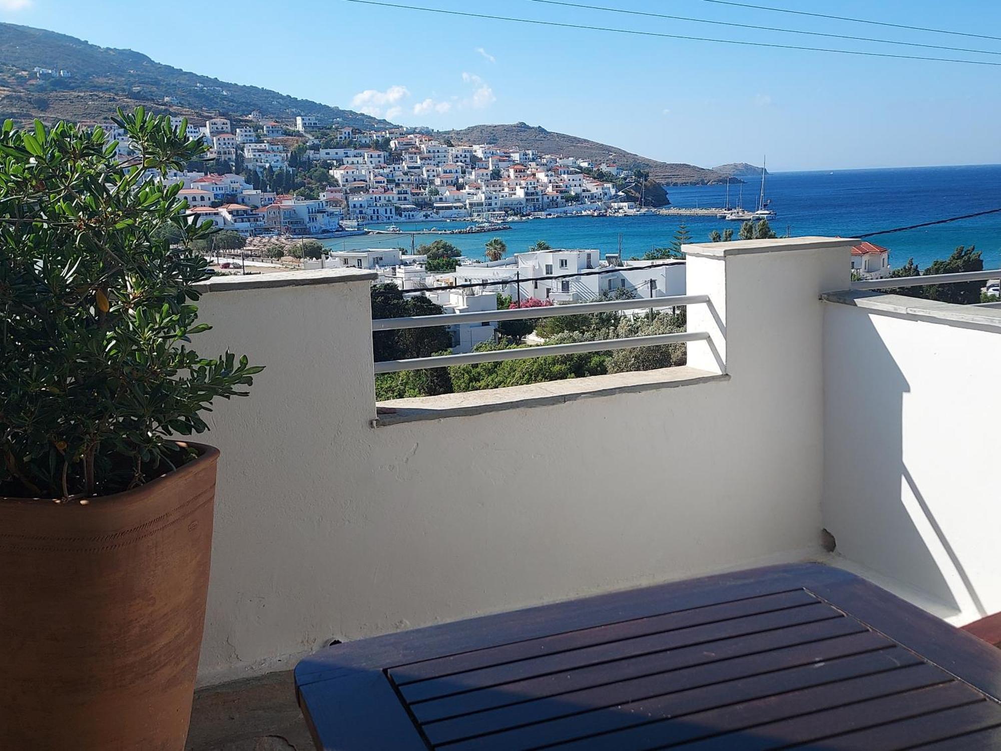 Villa Arni Andros - Βίλα Αρνη Баци Стая снимка